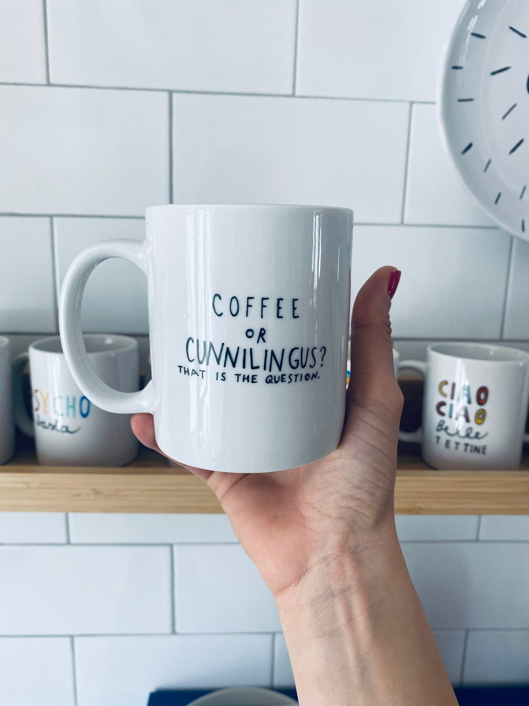 Coffee or Cunnilingus? That is the question.