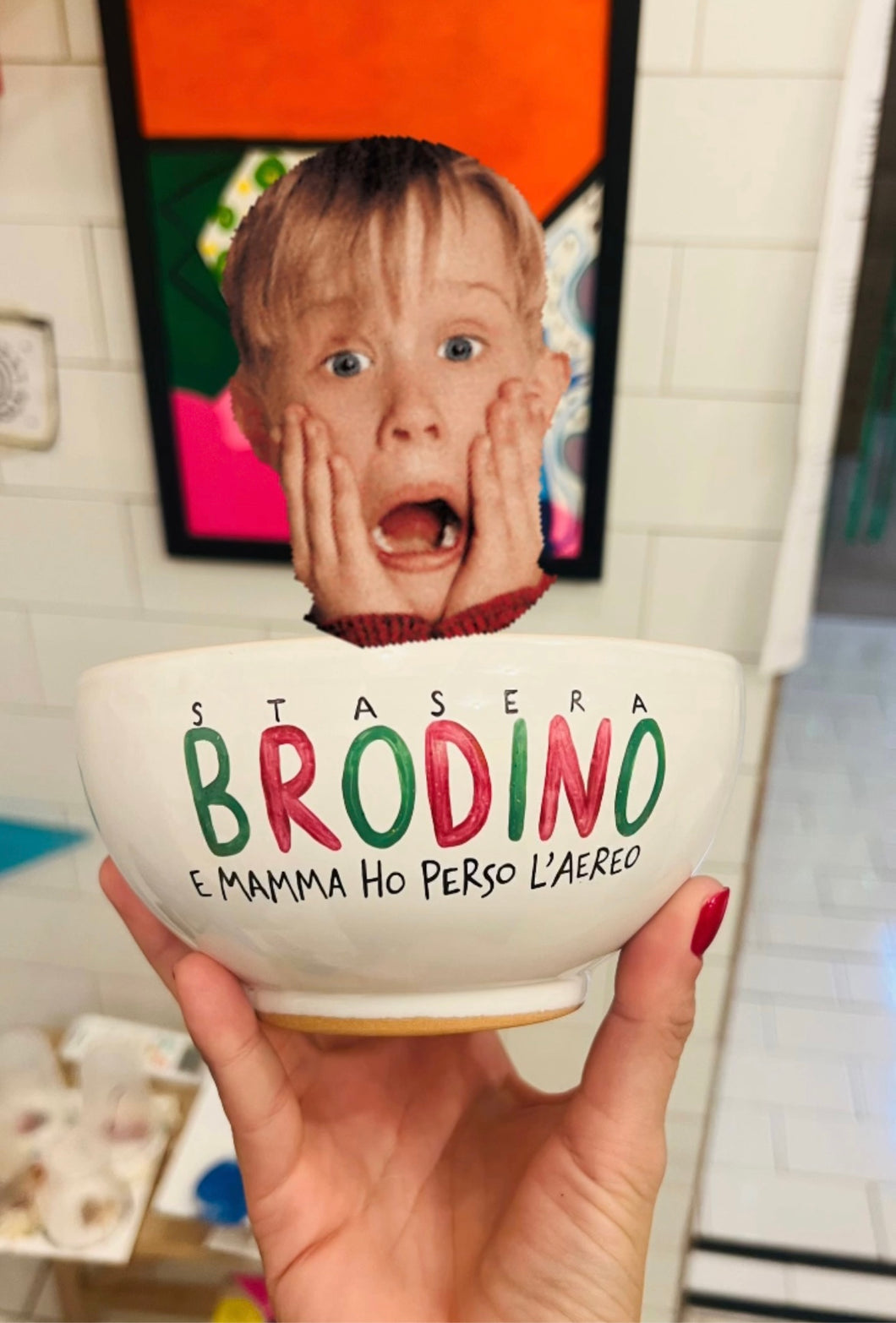 Stasera BRODINO e mamma ho perso l’aereo