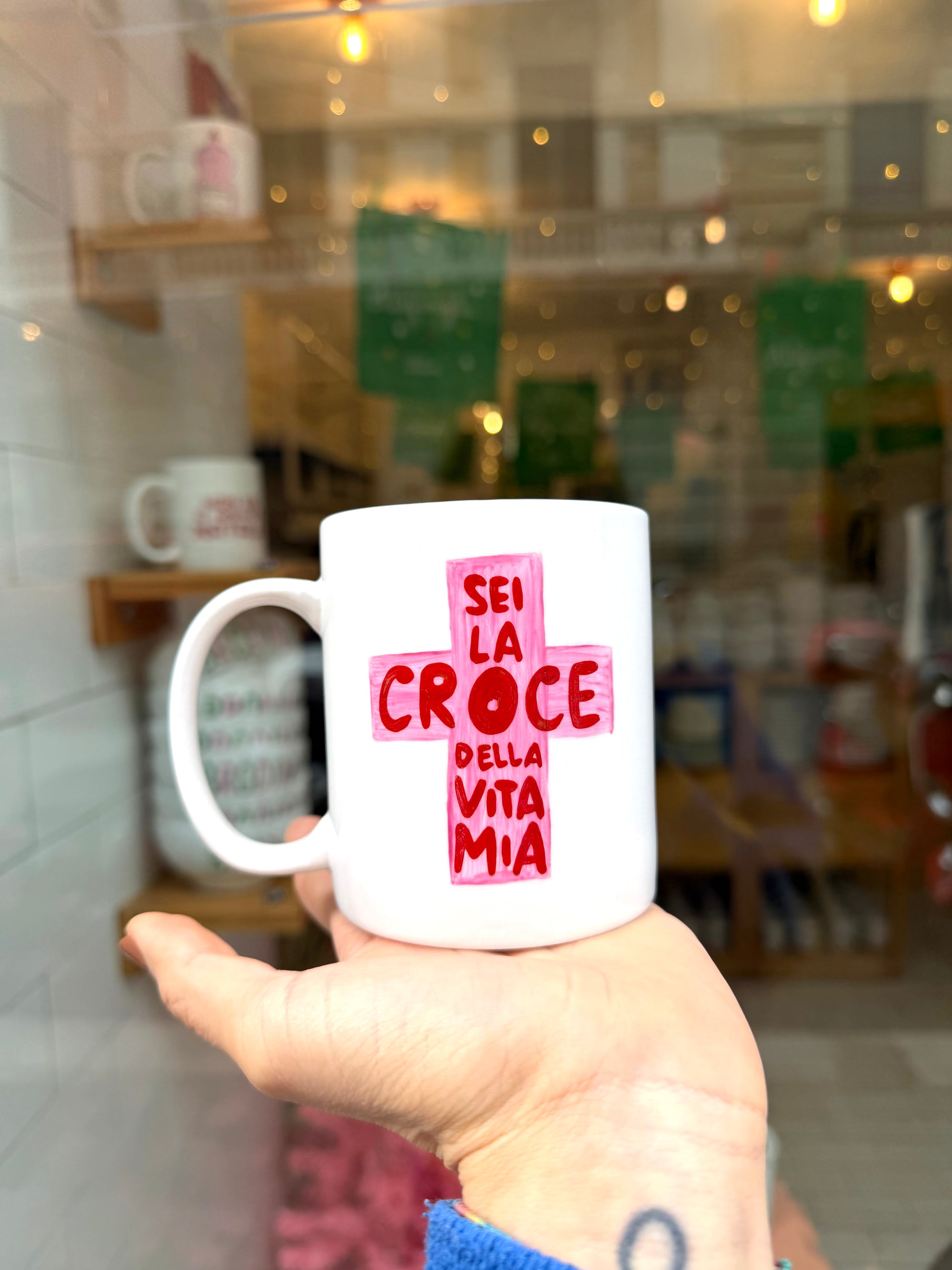 MUG Sei la croce della vita mia