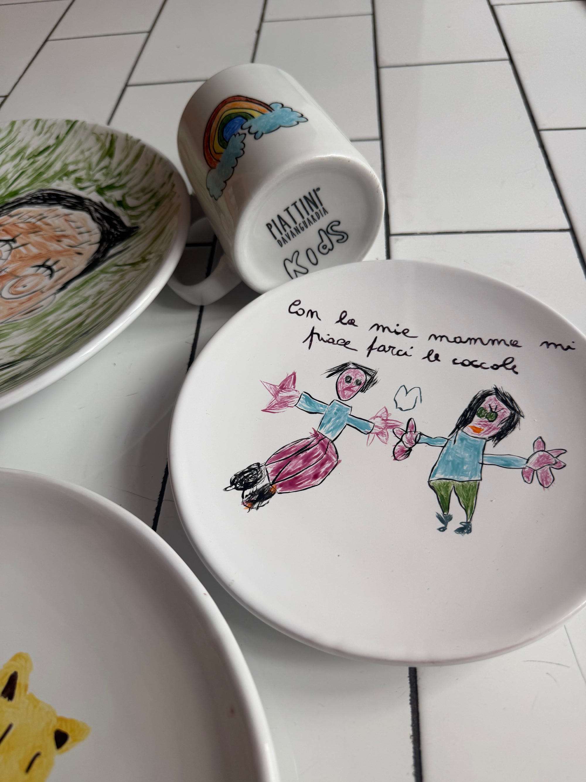 Kids - Il tuo disegno su ceramica