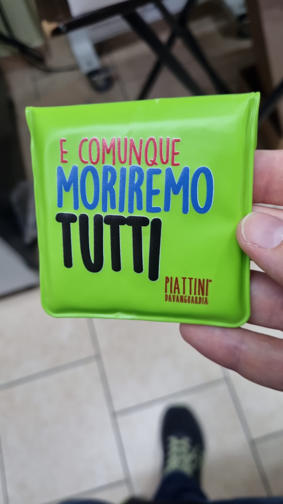 E comunque moriremo tutti – Piattini Davanguardia